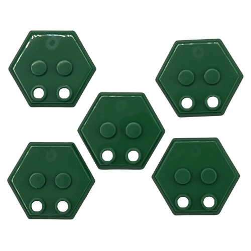 HEX Minifig Stand - 4 Stud x 5